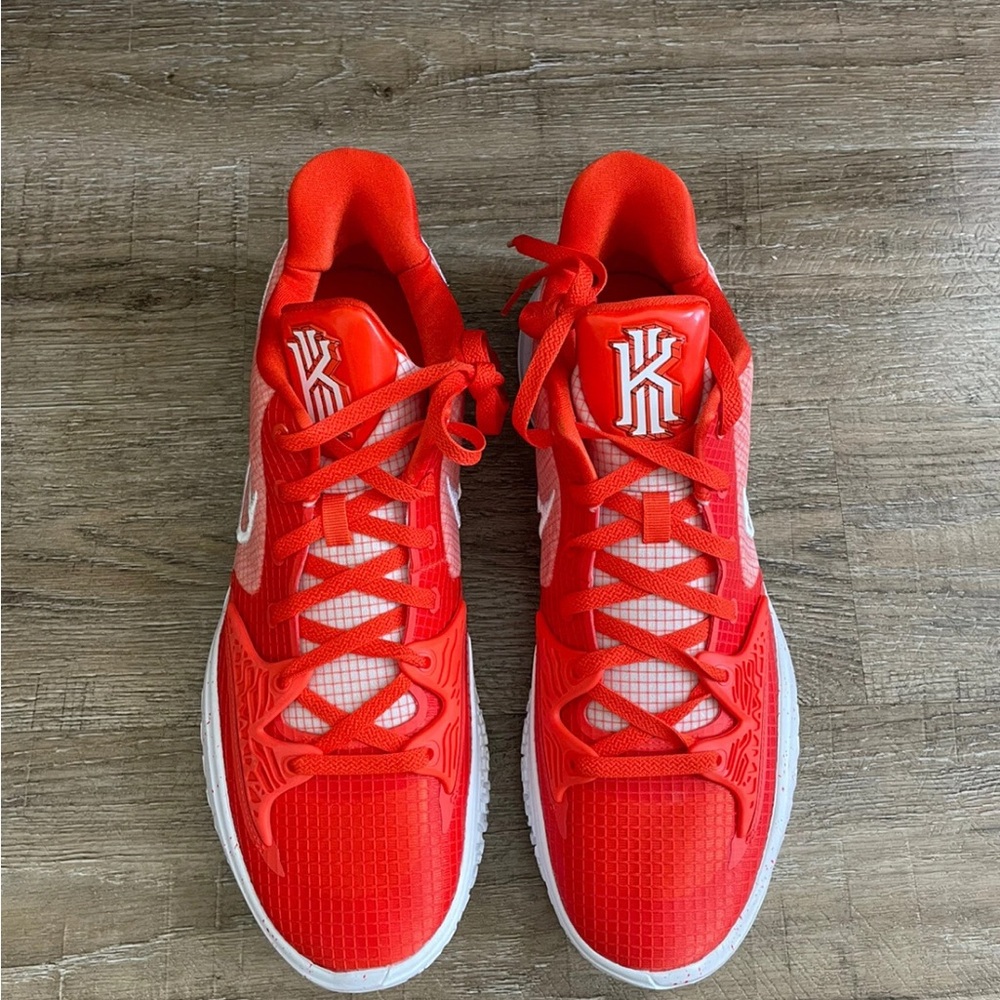 Nike Kyrie Low 4 TB Promo Basketball Shoes Team Orange Men’s Sz 14 DM5041-802 - Picture 3 of 7